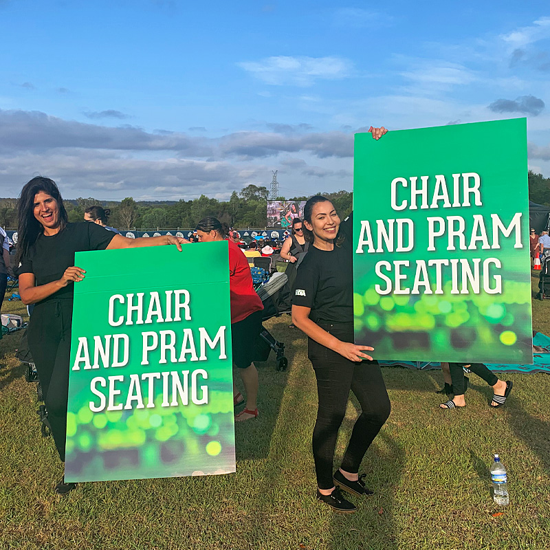 Sign Wavers